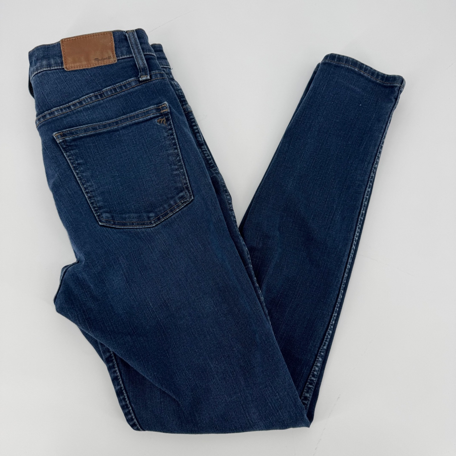 Madewell Skinny Jeans Womens 27 Dark Wash Stretch Denim
